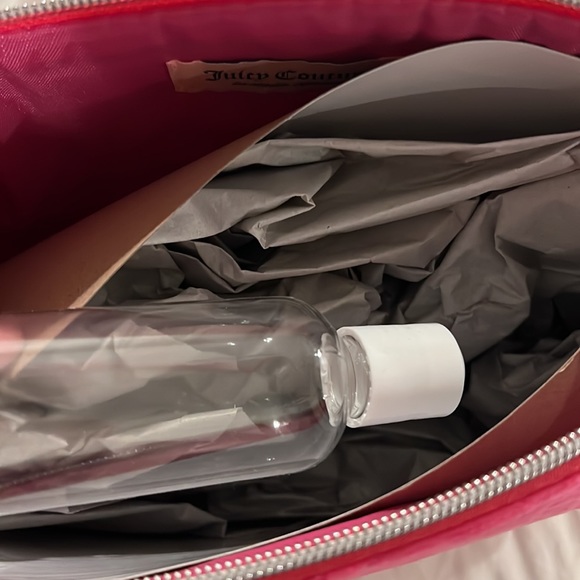 NWT Juicy Couture Pink Logo Travel Cosmetic Bag/Pouch - Picture 8 of 10